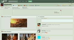 Desktop Screenshot of michaliusarts.deviantart.com