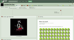 Desktop Screenshot of cannibal-pie-chan.deviantart.com