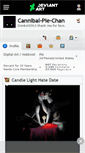 Mobile Screenshot of cannibal-pie-chan.deviantart.com