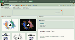 Desktop Screenshot of houksta.deviantart.com