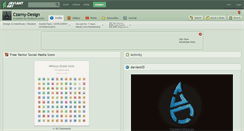Desktop Screenshot of czarny-design.deviantart.com