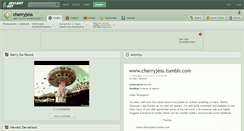 Desktop Screenshot of cherryjess.deviantart.com
