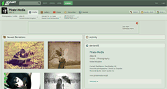 Desktop Screenshot of pirate-media.deviantart.com