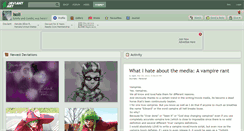 Desktop Screenshot of isoli.deviantart.com