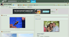 Desktop Screenshot of anime-manga-f.deviantart.com