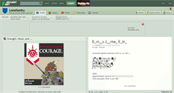 Desktop Screenshot of lonesentry.deviantart.com