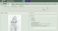 Desktop Screenshot of luvstruk.deviantart.com