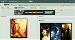 Desktop Screenshot of elanordh.deviantart.com