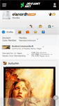 Mobile Screenshot of elanordh.deviantart.com