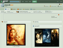 Tablet Screenshot of elanordh.deviantart.com