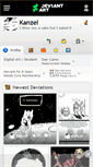 Mobile Screenshot of kanzel.deviantart.com