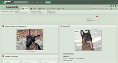 Desktop Screenshot of kokakoka123.deviantart.com