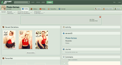 Desktop Screenshot of photo-formes.deviantart.com