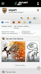 Mobile Screenshot of oopart.deviantart.com