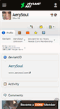 Mobile Screenshot of aerysoul.deviantart.com