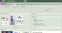 Desktop Screenshot of luffney.deviantart.com