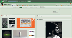 Desktop Screenshot of pedrorivera.deviantart.com