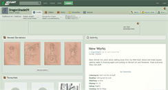Desktop Screenshot of dragonshade09.deviantart.com