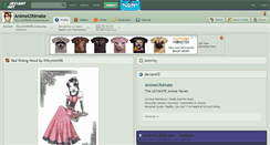 Desktop Screenshot of animeultimate.deviantart.com