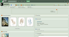 Desktop Screenshot of juanmarin.deviantart.com