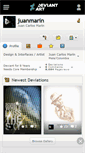 Mobile Screenshot of juanmarin.deviantart.com