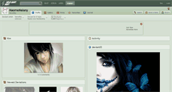 Desktop Screenshot of maomemalany.deviantart.com
