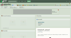 Desktop Screenshot of globalsoftplz.deviantart.com