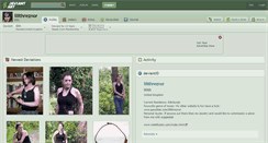 Desktop Screenshot of lilithreznor.deviantart.com