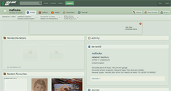 Desktop Screenshot of mafouka.deviantart.com