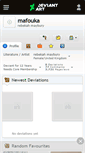 Mobile Screenshot of mafouka.deviantart.com
