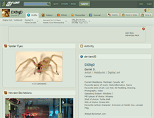 Tablet Screenshot of dxbigd.deviantart.com