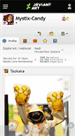 Mobile Screenshot of mystix-candy.deviantart.com