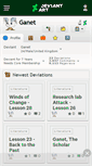 Mobile Screenshot of ganet.deviantart.com