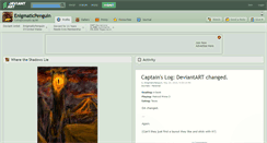 Desktop Screenshot of enigmaticpenguin.deviantart.com