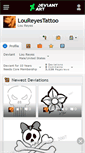 Mobile Screenshot of loureyestattoo.deviantart.com