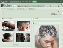 Tablet Screenshot of dj-styles.deviantart.com