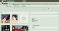 Desktop Screenshot of gackt-art.deviantart.com