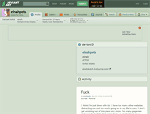 Tablet Screenshot of einahpets.deviantart.com