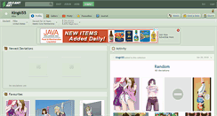 Desktop Screenshot of kingki55.deviantart.com