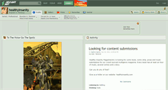 Desktop Screenshot of healthyinsanity.deviantart.com