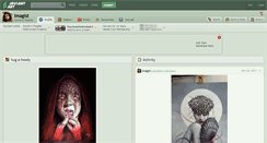 Desktop Screenshot of imagist.deviantart.com