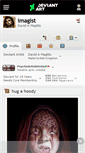 Mobile Screenshot of imagist.deviantart.com