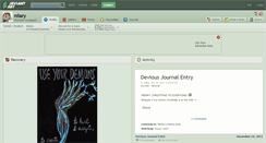 Desktop Screenshot of niiary.deviantart.com