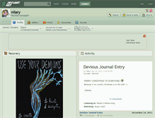 Tablet Screenshot of niiary.deviantart.com