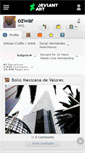 Mobile Screenshot of ozwar.deviantart.com