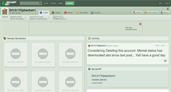 Desktop Screenshot of driv3r192phantom1.deviantart.com