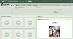 Desktop Screenshot of fabrissou.deviantart.com