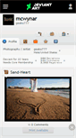 Mobile Screenshot of mcwynar.deviantart.com