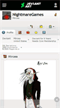 Mobile Screenshot of nightmaregames.deviantart.com