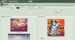 Desktop Screenshot of likozor.deviantart.com